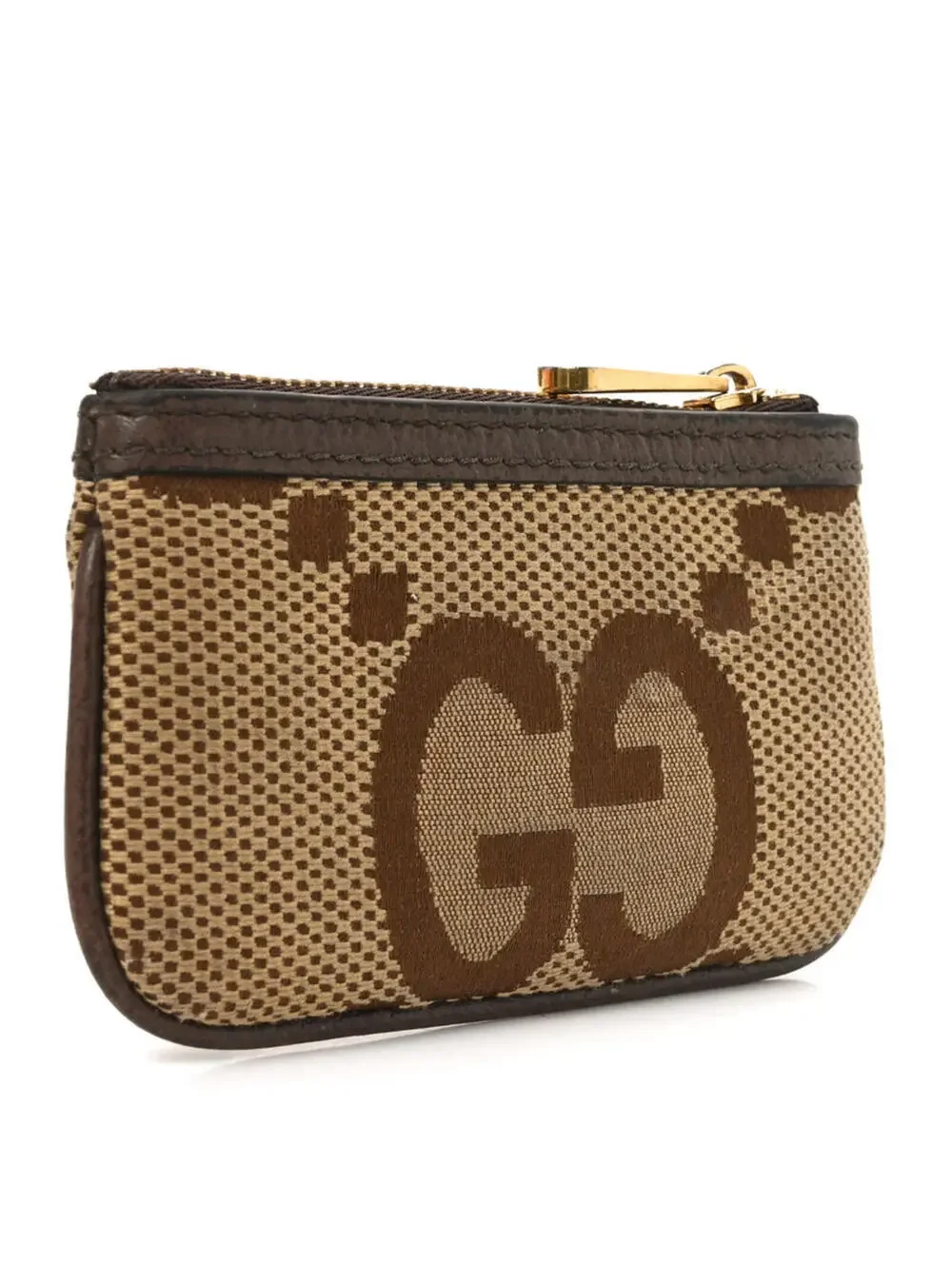 $450 Gucci Monogram JumboGG Textured Dollar Calfskin Ophidia - Picture 4 of 11